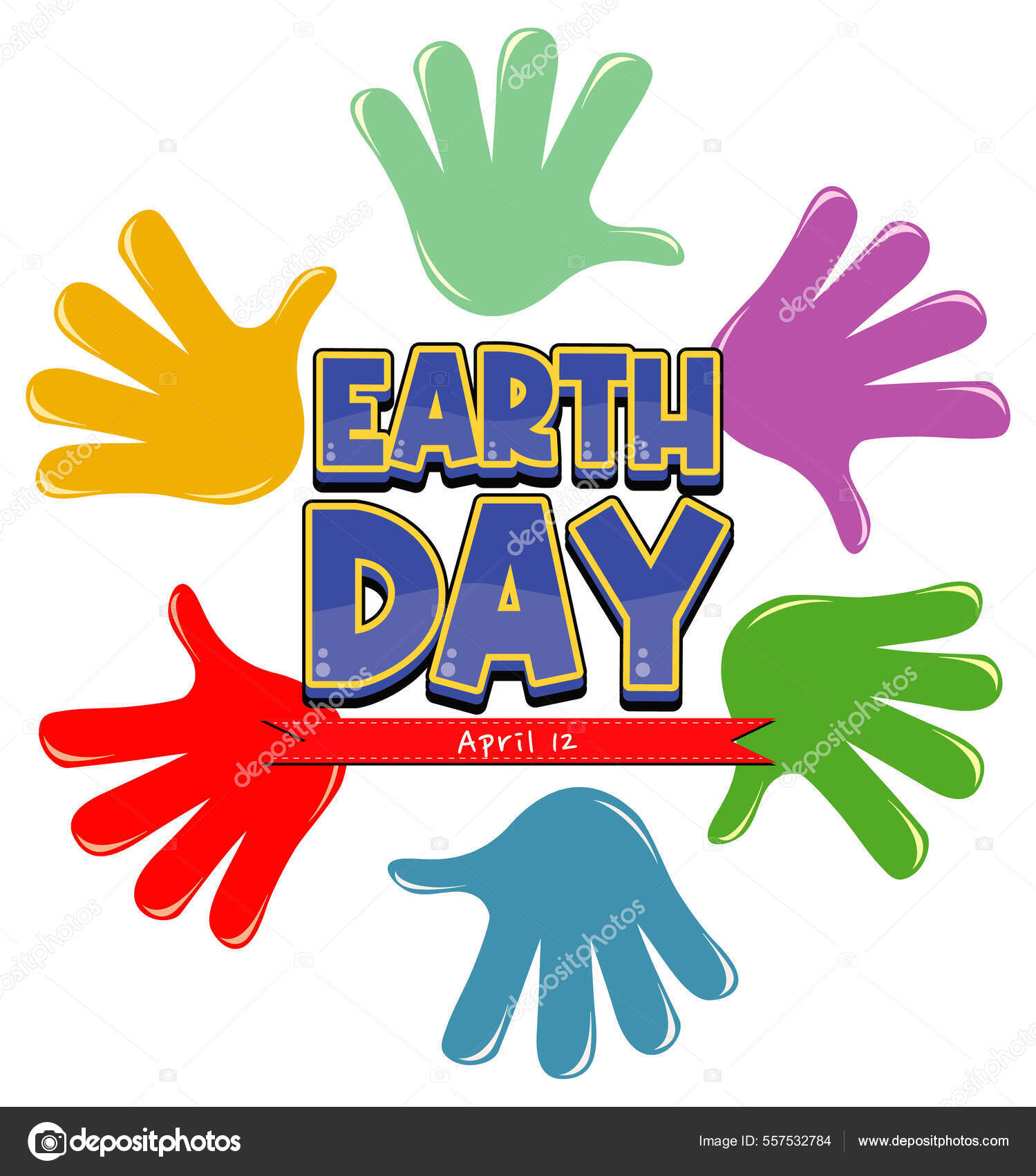 Poster Design Earth Day Illustration Stock Vector Image by ©brgfx