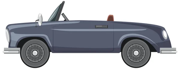 Классический Винтажный Автомобиль Карикатурном Стиле — стоковый вектор