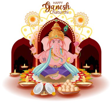 Mutlu Ganesh Chaturthi posterleri
