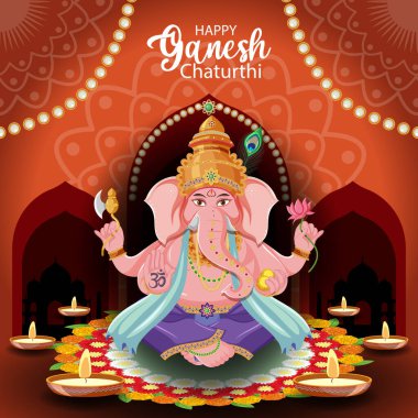 Mutlu Ganesh Chaturthi posterleri