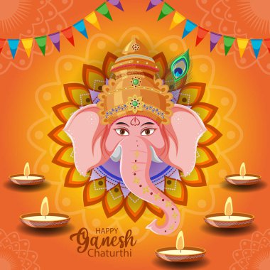 Mutlu Ganesh Chaturthi posterleri