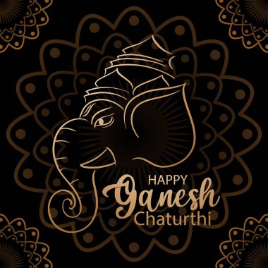 Mutlu Ganesh Chaturthi posterleri