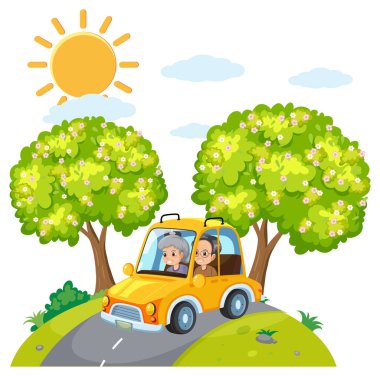 Karikatür çiziminde son sınıf çifti