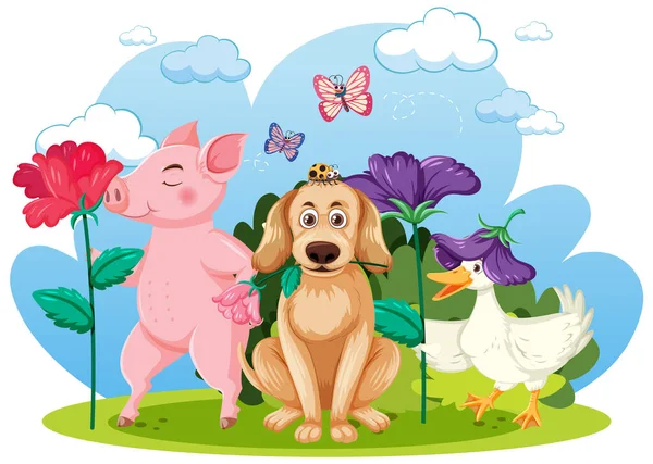 Doğada dost canlısı bir hayvan.