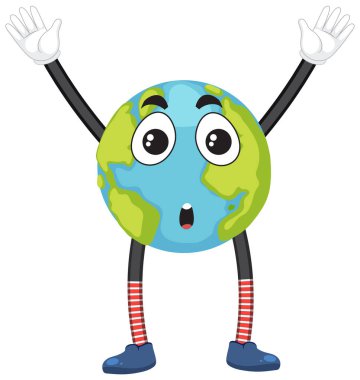 Yüz ifadesi illüstrasyon toprakla