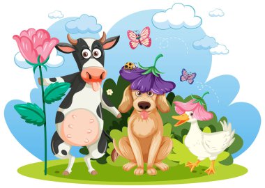 Doğada dost canlısı bir hayvan.