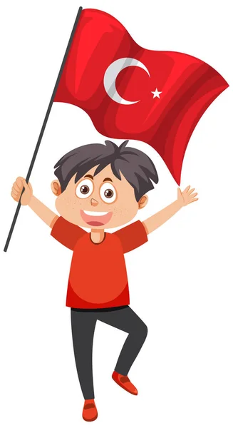 Journée République Turquie Illustration Symbole — Image vectorielle