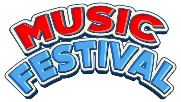 Poster veya afiş tasarımı için müzik festivali metni