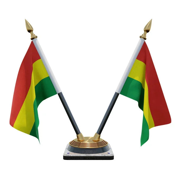 Bolivia flag with heart hand care realistic 3d textured