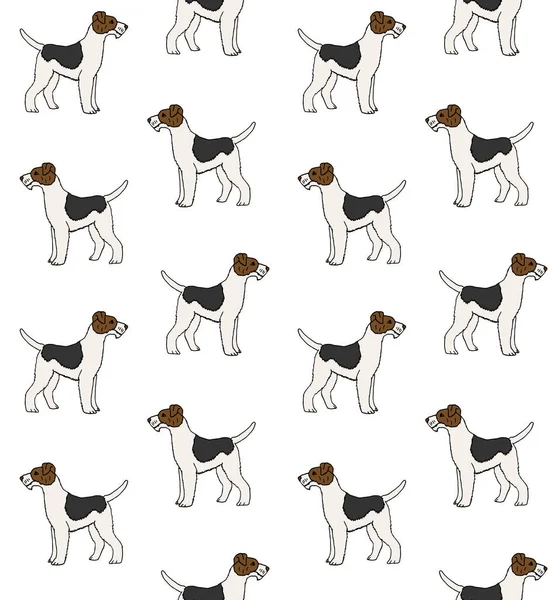 Vector Ilustración Perros Lindos — Archivo Imágenes Vectoriales