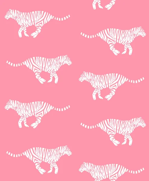 Elle çizilen kaplanın kusursuz deseni