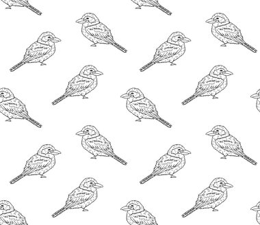 Elle çizilen yalıçapkını kusursuz desen