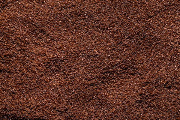 Aromatische Poedervormige Koffie Textuur Achtergrond — Stockfoto