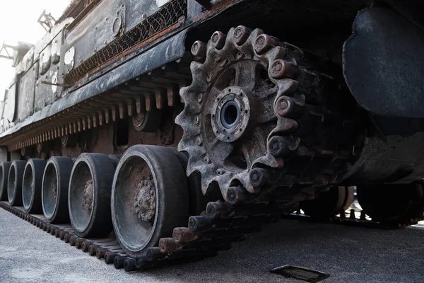 Знищені Російські Військові Машини Спорядження Під Час Вторгнення Росії Україну — стокове фото