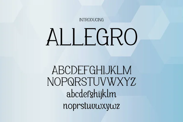 Abstrakte Minimale Moderne Alphabet Schriften Typografie Technologie Elektronische Digitale Musik — Stockvektor