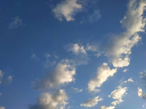 Égbolt Felhők Lágy Napfénnyel — Stock Fotó
