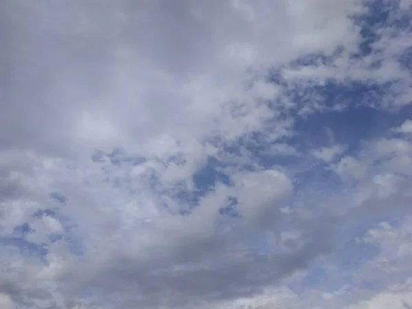 Sky and clouds with soft light from the sun.