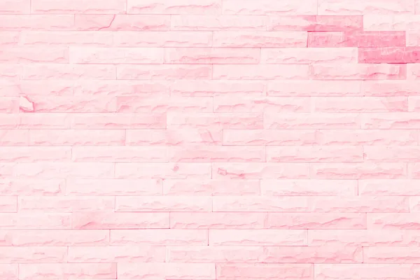 Pastal Rosa Und Weiße Ziegelwand Textur Hintergrund Mauerwerk Oder Mauerwerk — Stockfoto