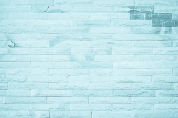 Pastel Blue White Brick Wall Texture Background Brickwork Painted Blue — Stock Photo, Image
