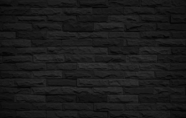 Wall Dark Brick Wall Texture Background Brickwork Stonework Flooring Interior — Stock Photo, Image