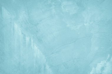 Pastel Mavi ve Beyaz beton taş dokusu yaz duvar kağıdında arka plan için. Çimento ve tonlamalardan oluşan kum duvar. Açık renkli beton duvar, çimento deseni tasarım için nane yeşili..