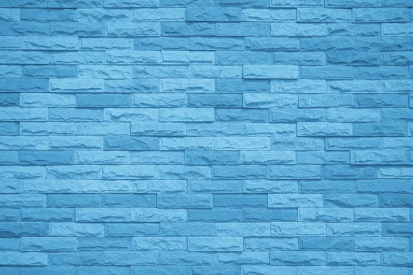 Brick Wall Painted Blue Dark Paint Pastel Calm Tone Texture — Stock Photo, Image