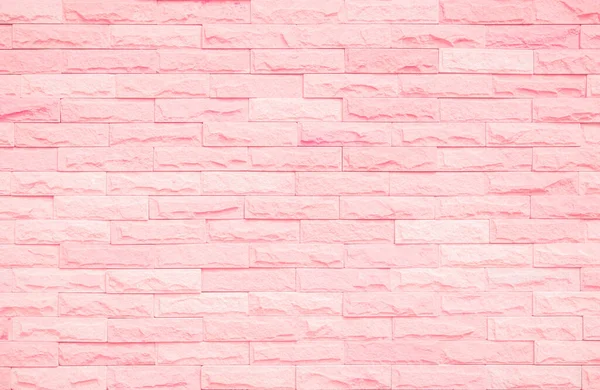 Pastelowy Różowy Biały Cegły Ściany Tekstury Tła Wzór Murowany Stonework — Zdjęcie stockowe