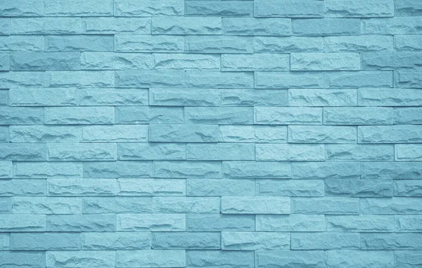 Brick Wall Painted Pale Blue Paint Pastel Calm Tone Texture — Stock Photo, Image