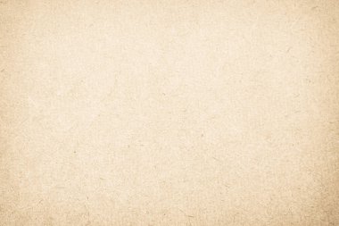 Arka plan olarak Kahverengi geri dönüştürülmüş zanaat kağıt dokusu. Krem kağıt doku, Eski vintage sayfa veya grunge vinyet. Desen kaba sanat grunge mektup buruşturulmuş. Metin için kopyalama alanı olan hardboard.