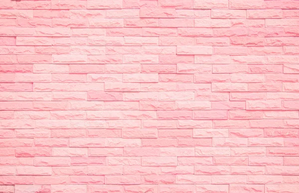 Pastel Rosa Branco Tijolo Parede Textura Fundo Brickwork Padrão Pedra — Fotografia de Stock