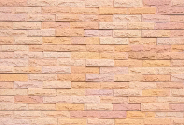 Orange White Brick Wall Texture Background Brickwork Stonework Flooring Interior — Stock Photo, Image