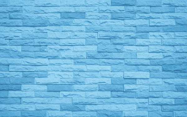 Brick Wall Painted Blue Dark Paint Pastel Calm Tone Texture — Stock Photo, Image