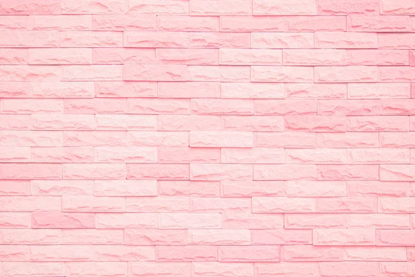 Fond Texture Murale Brique Rose Pastel Blanche Modèle Maçonnerie Revêtement — Photo