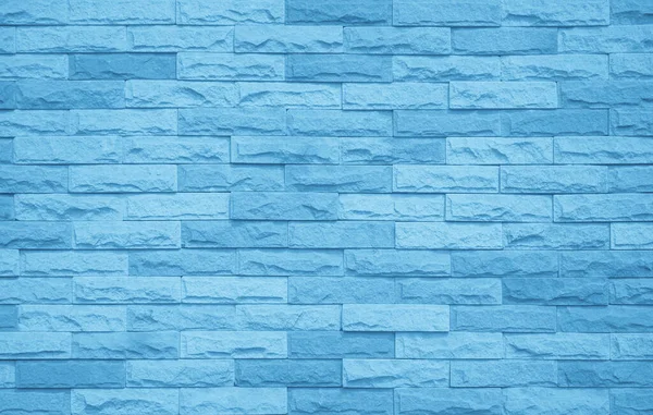 Brick Wall Painted Blue Dark Paint Pastel Calm Tone Texture — Stock Photo, Image