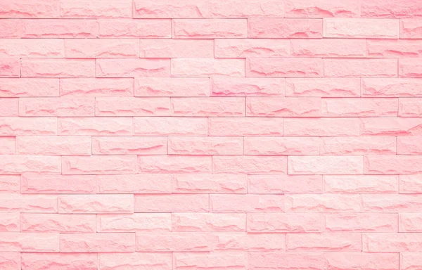 Latar Belakang Tekstur Bata Merah Muda Dan Putih Pastel Tembok — Stok Foto
