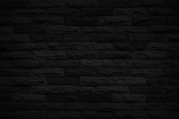 Zwarte Grunge Baksteen Muur Achtergrond Donkere Baksteen Muur Textuur Ontwerp — Stockfoto