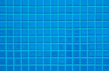 Mavi pastel seramik duvar ve zemin fayansları mozaik soyut arka plan. Geometrik duvar kağıdı desenli dekorasyon odası tasarla. Arkaplan reklam afişi ya da web sayfası için basit pürüzsüz desen.