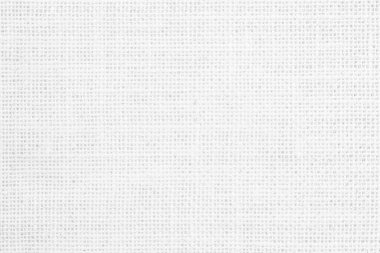 Beyaz kumaşlı jüt jüpiter kumaş bez branda örgü deseni açık beyaz renkli boş. Doğal keten ve pamuk kumaş dokusu dekorasyon için boş arkaplan.