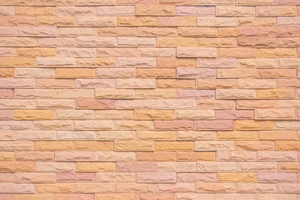 Orange White Brick Wall Texture Background Brickwork Stonework Flooring Interior — Stock Photo, Image