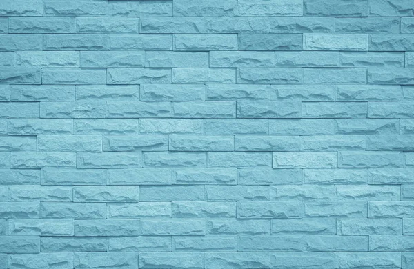 Brick Wall Painted Pale Blue Paint Pastel Calm Tone Texture — Stock Photo, Image