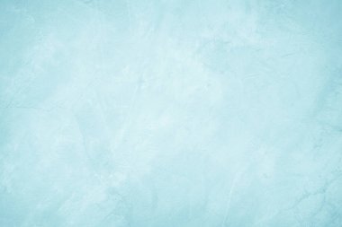 Pastel Mavi ve Beyaz beton taş dokusu yaz duvar kağıdında arka plan için. Çimento ve tonlamalardan oluşan kum duvar. Açık renkli beton duvar, çimento deseni tasarım için nane yeşili..