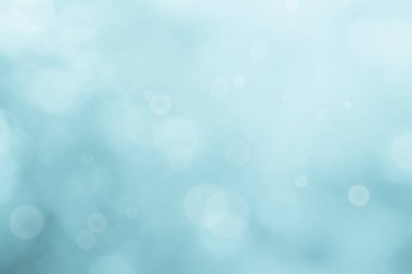 Arkaplan için soyut bulanık mavi renk, Görüntü festivali ışıkları açık hava kutlaması ve kazanan için mavi bokeh odaklı dekoratif tasarım zarif.