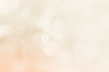 Arkaplan için soyut bulanık krem rengi, Görüntü festivali ışıkları açık hava kutlaması ve kazanan için zarif beyaz bokeh odaklı dekoratif tasarım.