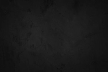 Retro düz siyah çimento veya beton duvar arkaplan dokusu yüzeyi görüntüdeki ürün ve içeriği, web tasarım elemanı konsepti dekorunu göstermek, tanıtmak veya teşvik etmek için cilalandı.