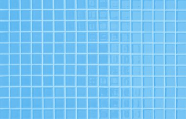 Mavi pastel seramik duvar ve zemin fayansları mozaik soyut arka plan. Geometrik duvar kağıdı desenli dekorasyon odası tasarla. Arkaplan reklam afişi ya da web için basit pürüzsüz desen.