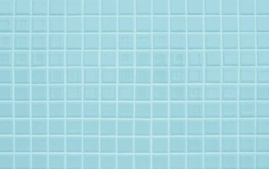 Mavi pastel seramik duvar ve zemin fayansları mozaik soyut arka plan. Geometrik duvar kağıdı desenli dekorasyon odası tasarla. Arkaplan reklam afişi ya da web sayfası için basit pürüzsüz desen.
