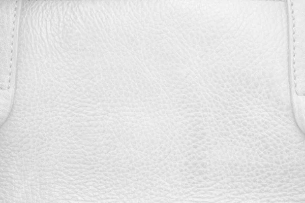 Blanc Fond Texture Cuir Véritable Textures Classiques Luxe Vides Pour — Photo