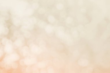 Arkaplan için soyut bulanık krem rengi, Görüntü festivali ışıkları açık hava kutlaması ve kazanan için zarif beyaz bokeh odaklı dekoratif tasarım.