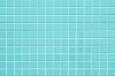 Mavi pastel seramik duvar ve zemin fayansları mozaik soyut arka plan. Geometrik duvar kağıdı desenli dekorasyon odası tasarla. Arkaplan reklam afişi ya da web sayfası için basit pürüzsüz desen.