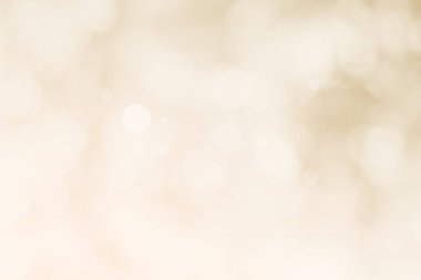 Arkaplan için soyut bulanık krem rengi, Görüntü festivali ışıkları açık hava kutlaması ve kazanan için zarif beyaz bokeh odaklı dekoratif tasarım.